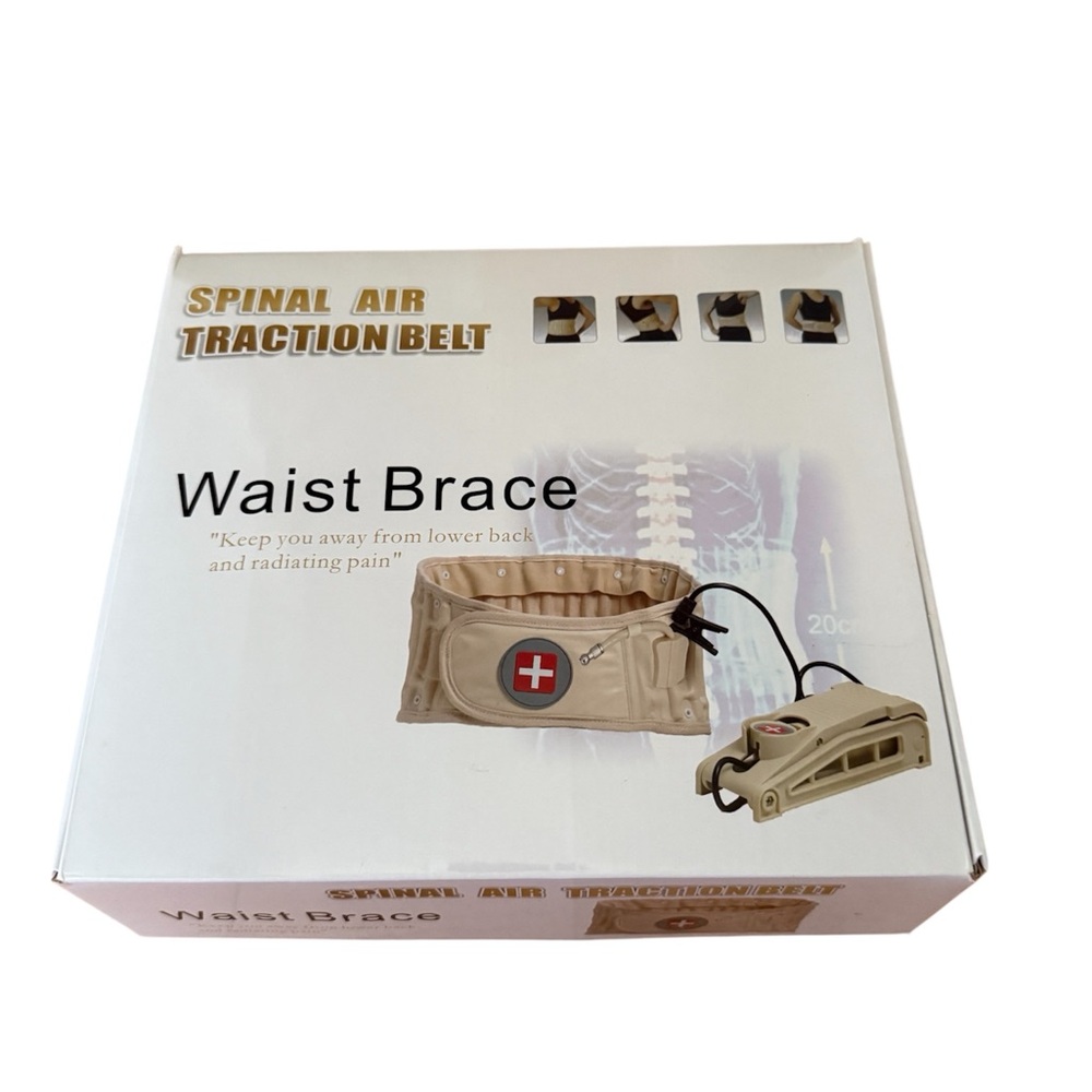 Spinal Lumbar Air Traction Belt Waist Brace
